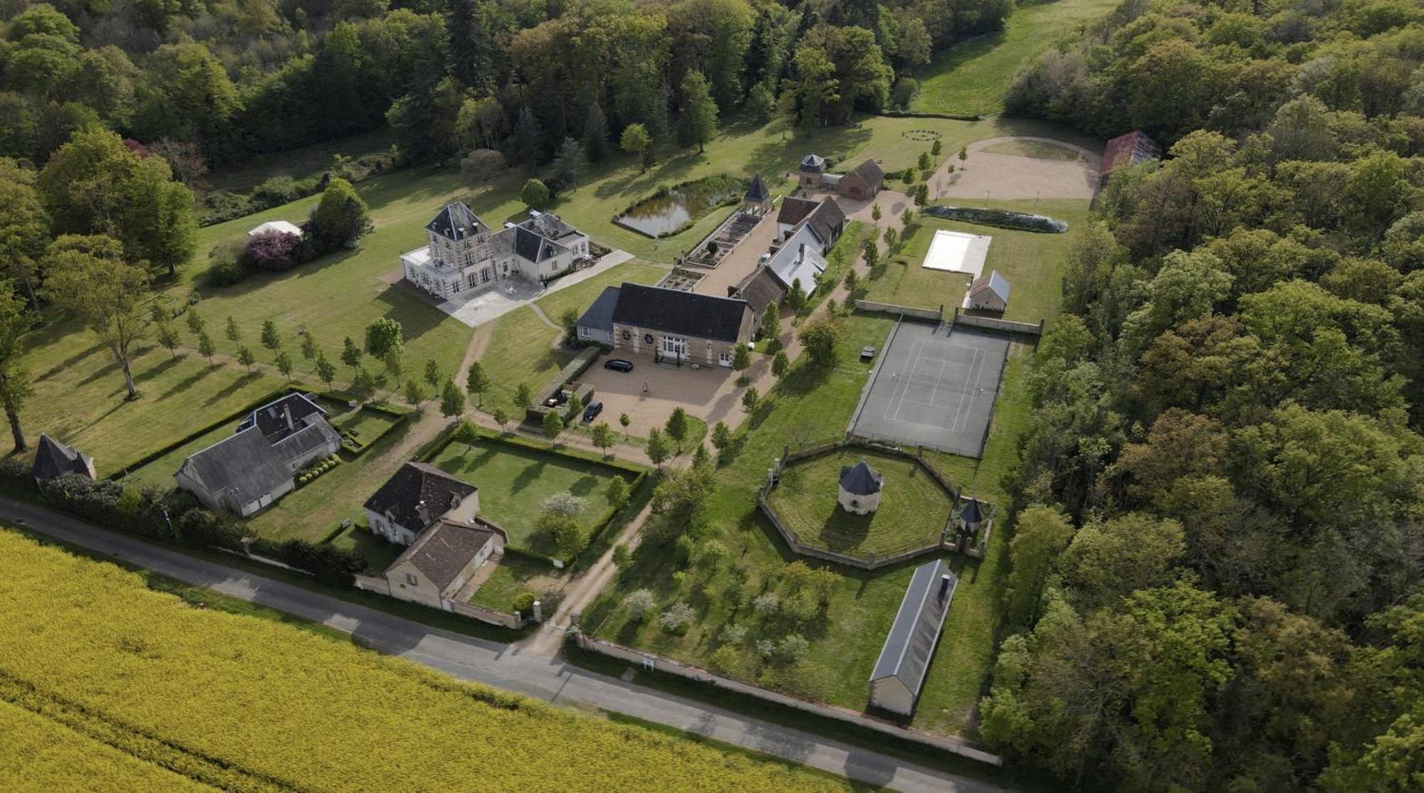 Domaine De La Vaudouriere Villa Lunay Luaran gambar